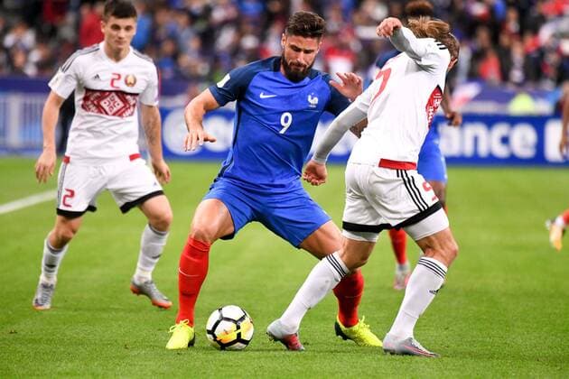 09 OLIVIER GIROUD fra FOOTBALL France vs Bielorussie Qualifications Coupe du Monde 2018 10 10 2017 AnthonyBIBARD FEP Panoramic 