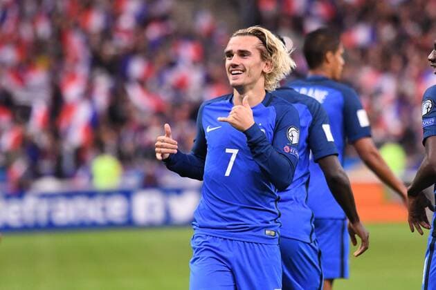 07 ANTOINE GRIEZMANN fra JOIE FOOTBALL France vs Bielorussie Qualifications Coupe du Monde 2018 10 10 2017 AnthonyBIBARD FEP Panoramic 