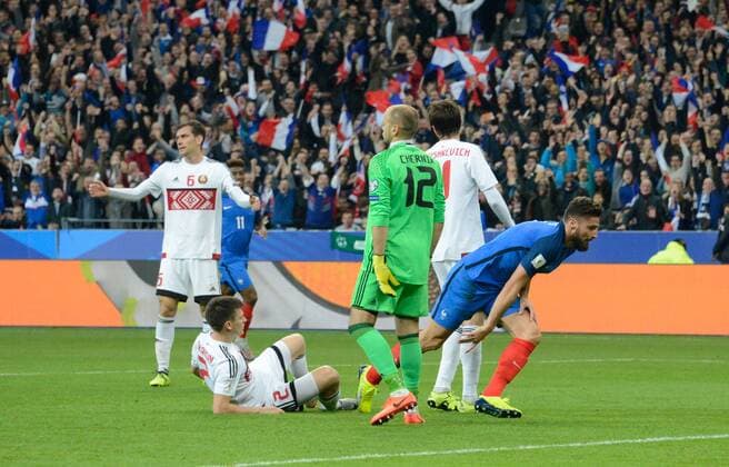 O Giroud France FOOTBALL France vs Bielorussie Qualification coupe du monde Paris 10 10 2017 FedericoPestellini Panoramic 