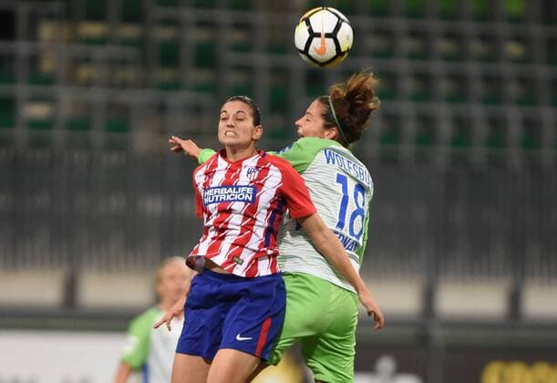 Vanessa Bernauer (Wolfsburg, 18) , Fussball, UEFA Women Champions League, VfL Wolfsburg - Atletico Madrid