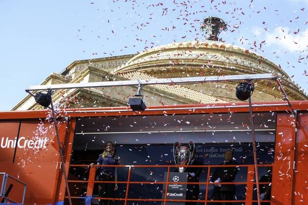 UEFA Champions League Trophy Tour in Palermo Uefa Champions League Trophy Tour in Palermo. Palermo Italy  AntonioxMelita PacificxPress