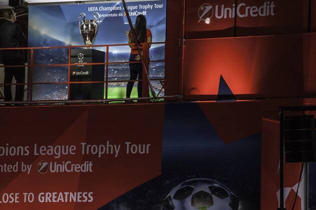 UEFA Champions League Trophy Tour in Palermo Uefa Champions League Trophy Tour in Palermo. Palermo Italy  AntonioxMelita PacificxPress