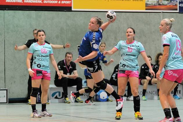 Laura Rueffieux (HSG Blomberg-Lippe 3) Handball,Women,EHF-Cup,Round 2 Spiel,14.10.2017, Foto:TBaur Eibner Metzingen Copyright: xBaurT Eibner-Pressefotox EP_ToBa