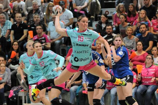 Anna Loerper (TusSis Metzingen 10) Handball,Women,EHF-Cup,Round 2 Spiel,14.10.2017, Foto:TBaur Eibner Metzingen Copyright: xBaurT Eibner-Pressefotox EP_ToBa