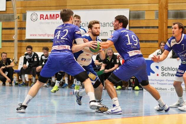 Handball 3. Liga TV Neuhausen vs. SV Salamander Kornwestheim 2017-10-14 Neuhausen Copyright: xBaur_Seb Eibner-Pressefotox EP_Seb_Ba