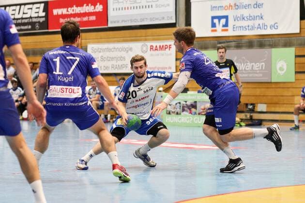 Handball 3. Liga TV Neuhausen vs. SV Salamander Kornwestheim 2017-10-14 Neuhausen Copyright: xBaur_Seb Eibner-Pressefotox EP_Seb_Ba