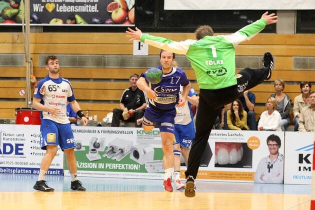Handball 3. Liga TV Neuhausen vs. SV Salamander Kornwestheim 2017-10-14 Neuhausen Copyright: xBaur_Seb Eibner-Pressefotox EP_Seb_Ba