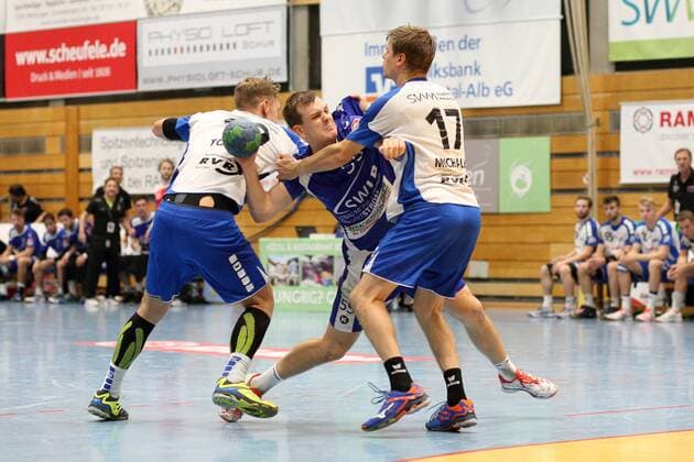 Handball 3. Liga TV Neuhausen vs. SV Salamander Kornwestheim 2017-10-14 Neuhausen Copyright: xBaur_Seb Eibner-Pressefotox EP_Seb_Ba