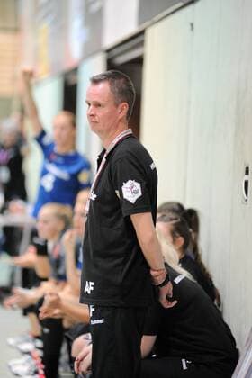 Andre Fuhr (HSG Blomberg-Lippe Trainer) Handball,Women,EHF-Cup,Round 2 Spiel,14.10.2017, Foto:TBaur Eibner Metzingen Copyright: xBaurT Eibner-Pressefotox EP_ToBa