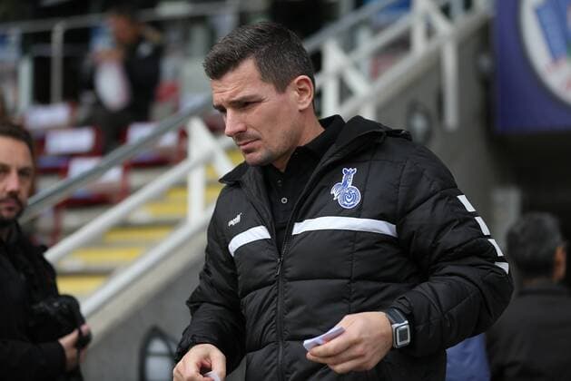 15.10.2017 xcex Deutschland, Frankfurt, Fussball, Frauenfussball Allianz Frauen-Bundesliga Saison 2017 2018 1. FFC Frankfurt gegen MSV Duisburg Trainer Christian Franz-Pohlmann (Duisburg)