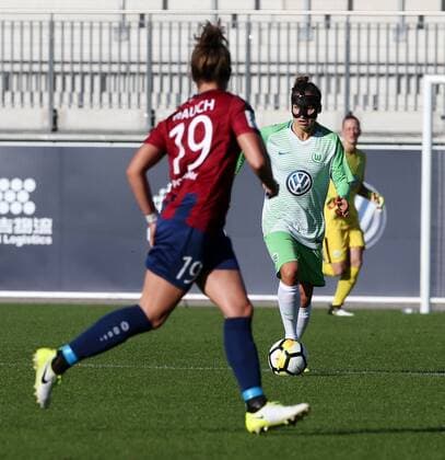19 Felicitas Rauch (1. FFC Turbine Potsdam), Babett Peter (VfL Wolfsburg)