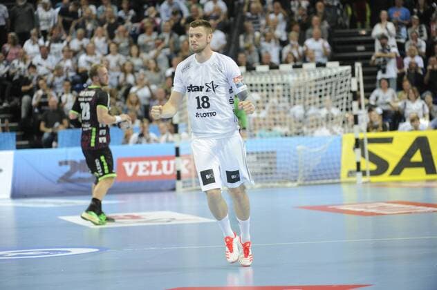 Niclas Ekberg (THW Kiel). THW Kiel vs SG Flensburg-Handewitt, Handball, EHF-Champions-League, Gruppenphase, 15.10.17 Kiel Schleswig-Holstein Germany Sparkassen-Arena Copyright: xAgentur54Gradx xJoergxLuehnx