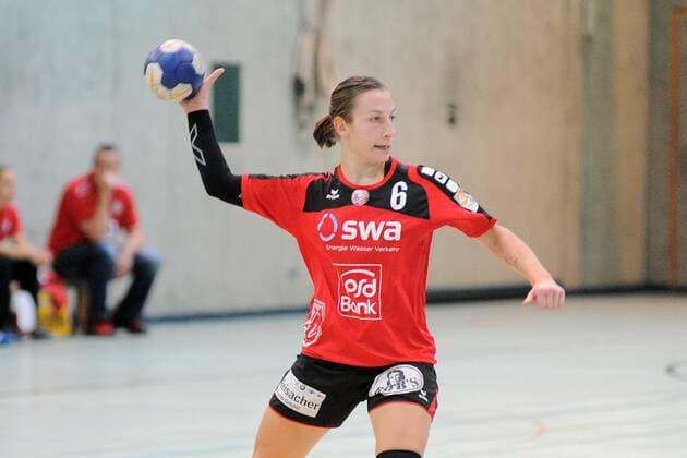 Patricia Horner (TSV Haunstetten 6) TusSies Metzingen II,Handball,Frauen,3.Bundesliga Sued,15.10.2017, Foto:TBaur Eibner Metzingen Copyright: xBaur xEibner-Pressefotox EP_Toba