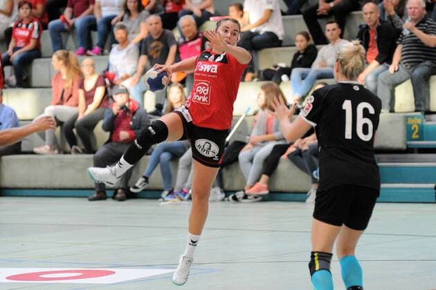 Sarah Irmler (TSV Haunstetten 18) TusSies Metzingen II,Handball,Frauen,3.Bundesliga Sued,15.10.2017, Foto:TBaur Eibner Metzingen Copyright: xBaur xEibner-Pressefotox EP_Toba