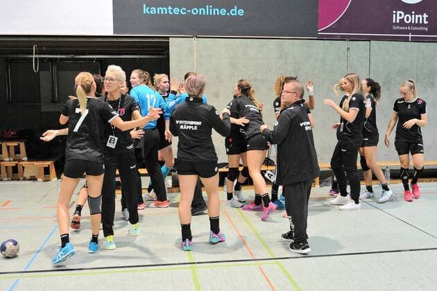 die TusSies II gewinnen daheim gegen Haunstetten TusSies Metzingen II,Handball,Frauen,3.Bundesliga Sued,15.10.2017, Foto:TBaur Eibner Metzingen Copyright: xBaur xEibner-Pressefotox EP_Toba
