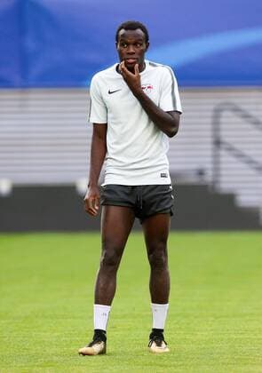RB Leipzig - Training Champions League Leipzig, 16.10.2017, Red Bull Arena, Fussball, UEFA Champions League, Gruppe G, 3.Spieltag, Training am Vortag des Spiels , RB Leipzig vs. FC Porto , RB Leipzig Training. Im Bild: Bruma