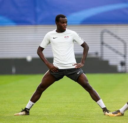 RB Leipzig - Training Champions League Leipzig, 16.10.2017, Red Bull Arena, Fussball, UEFA Champions League, Gruppe G, 3.Spieltag, Training am Vortag des Spiels , RB Leipzig vs. FC Porto , RB Leipzig Training. Im Bild: Bruma