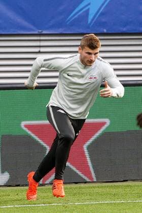 RB Leipzig - Training Champions League Leipzig, 16.10.2017, Red Bull Arena, Fussball, UEFA Champions League, Gruppe G, 3.Spieltag, Training am Vortag des Spiels , RB Leipzig vs. FC Porto , RB Leipzig Training. Im Bild: Timo Werner