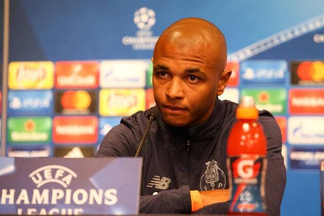 RB Leipzig - PK Champions League Leipzig, 16.10.2017, Red Bull Arena, Fussball, UEFA Champions League, Gruppe G, 3.Spieltag, Pressekonferenz am Vortag des Spiels , RB Leipzig vs. FC Porto , Im Bild: Yacine Brahimi (8, Porto) ,