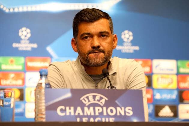 RB Leipzig - PK Champions League Leipzig, 16.10.2017, Red Bull Arena, Fussball, UEFA Champions League, Gruppe G, 3.Spieltag, Pressekonferenz am Vortag des Spiels , RB Leipzig vs. FC Porto , Im Bild: Trainer Sergio Conceicao Conceicao (Porto) ,