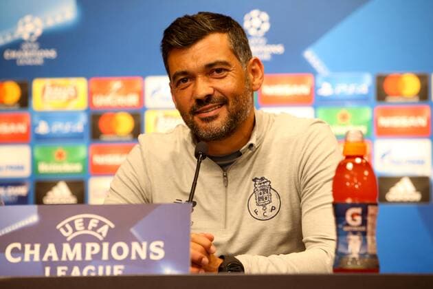 RB Leipzig - PK Champions League Leipzig, 16.10.2017, Red Bull Arena, Fussball, UEFA Champions League, Gruppe G, 3.Spieltag, Pressekonferenz am Vortag des Spiels , RB Leipzig vs. FC Porto , Im Bild: Trainer Sergio Conceicao Conceicao (Porto) ,