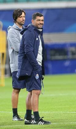 Training Porto Champions League Leipzig, 16.10.2017, Red Bull Arena, Fussball, UEFA Champions League, Gruppe G, 3.Spieltag, Training am Vortag des Spiels , RB Leipzig vs. FC Porto , FC Porto Training. Im Bild: Trainer Sergio Conceicao Conceicao (Porto)