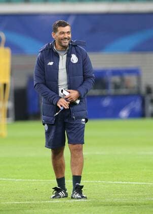 Training Porto Champions League Leipzig, 16.10.2017, Red Bull Arena, Fussball, UEFA Champions League, Gruppe G, 3.Spieltag, Training am Vortag des Spiels , RB Leipzig vs. FC Porto , FC Porto Training. Im Bild: Trainer Sergio Conceicao Conceicao (Porto)