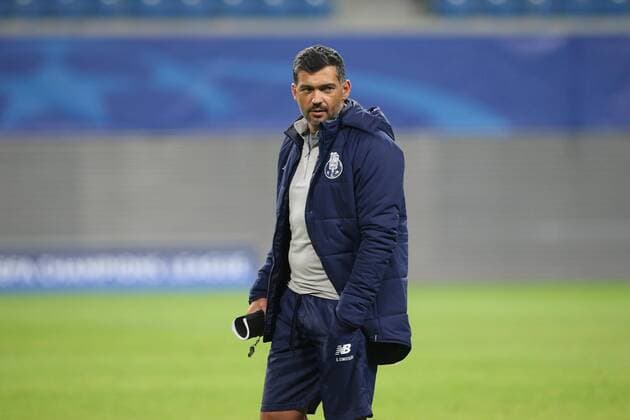 Training Porto Champions League Leipzig, 16.10.2017, Red Bull Arena, Fussball, UEFA Champions League, Gruppe G, 3.Spieltag, Training am Vortag des Spiels , RB Leipzig vs. FC Porto , FC Porto Training. Im Bild: Trainer Sergio Conceicao Conceicao (Porto)