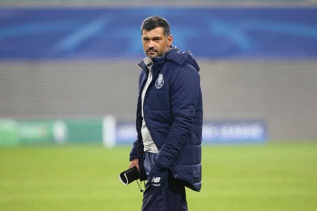 Training Porto Champions League Leipzig, 16.10.2017, Red Bull Arena, Fussball, UEFA Champions League, Gruppe G, 3.Spieltag, Training am Vortag des Spiels , RB Leipzig vs. FC Porto , FC Porto Training. Im Bild: Trainer Sergio Conceicao Conceicao (Porto)