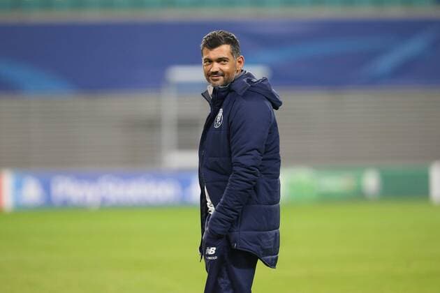 Training Porto Champions League Leipzig, 16.10.2017, Red Bull Arena, Fussball, UEFA Champions League, Gruppe G, 3.Spieltag, Training am Vortag des Spiels , RB Leipzig vs. FC Porto , FC Porto Training. Im Bild: Trainer Sergio Conceicao Conceicao (Porto)