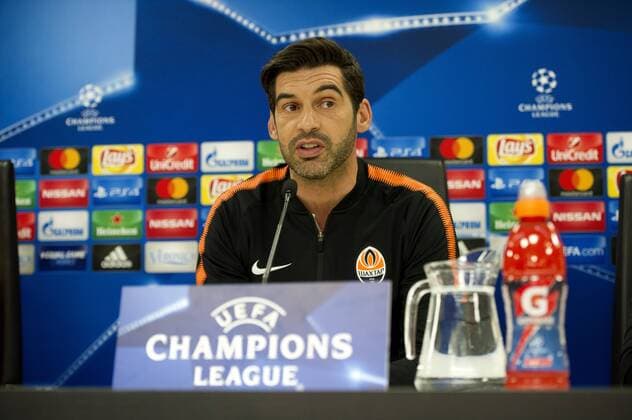 Fußball, CL, PK Schachtar Donezk 16-10-2017 VOETBAL: TRAINING EN PERSCONFERENTIE FEYENOORD: ROTTERDAM Paolo Fonseca Foto: SCS Michel Utrecht xVIxVIxImagesx xSoenarxChamidxsportfotografiexIVx 9034446