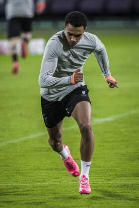 16th October 2017, Ljudski Vrt Stadium, Maribor, Slovenia; UEFA Champions League training, Maribor versus Liverpool; Defender Trent Alexander-Arnold of Liverpool warms up during the training session  ActionPlus11940965