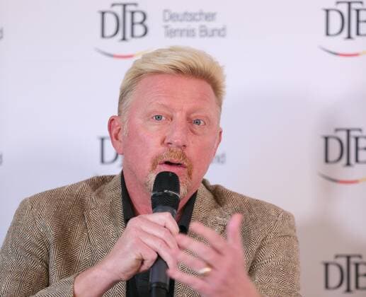 17.10.2017, Deutschland, Ismaning - Tennis - DTB Podiumsdiskussion. Im Bild DTB head of men˜s Tennis Boris Becker. Ismaning Copyright: xBachun xEibner-Pressefotox EP_tbn