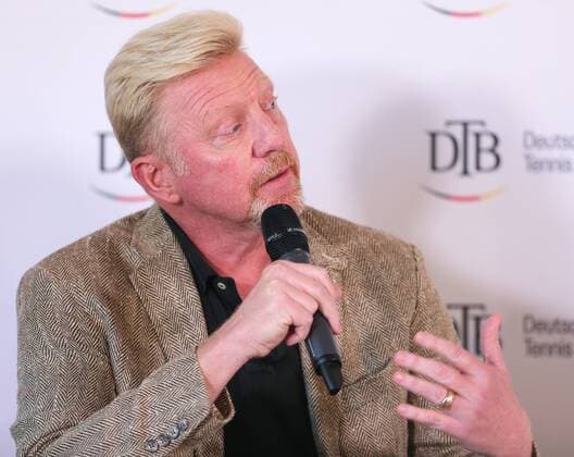 17.10.2017, Deutschland, Ismaning - Tennis - DTB Podiumsdiskussion. Im Bild DTB head of men˜s Tennis Boris Becker. Ismaning Copyright: xBachun xEibner-Pressefotox EP_tbn