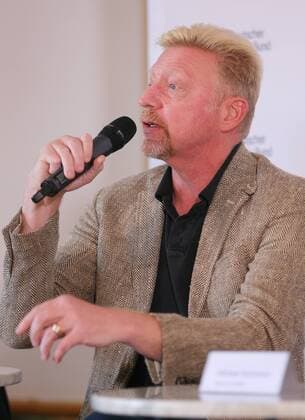 17.10.2017, Deutschland, Ismaning - Tennis - DTB Podiumsdiskussion. Im Bild DTB head of men˜s Tennis Boris Becker. Ismaning Copyright: xBachun xEibner-Pressefotox EP_tbn