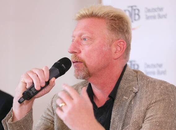 17.10.2017, Deutschland, Ismaning - Tennis - DTB Podiumsdiskussion. Im Bild DTB head of men˜s Tennis Boris Becker. Ismaning Copyright: xBachun xEibner-Pressefotox EP_tbn