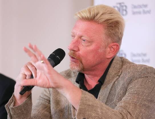 17.10.2017, Deutschland, Ismaning - Tennis - DTB Podiumsdiskussion. Im Bild DTB head of men˜s Tennis Boris Becker. Ismaning Copyright: xBachun xEibner-Pressefotox EP_tbn