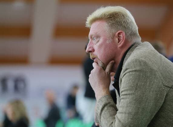 17.10.2017, Deutschland, Ismaning - Tennis - DTB Podiumsdiskussion. Im Bild DTB head of men˜s Tennis Boris Becker. Ismaning Copyright: xBachun xEibner-Pressefotox EP_tbn