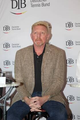 Boris Becker, Podiumsdiskussion ueber die aktuelle Situation im deutschen Herrentennis im Sportpark TC Ismaning in Ismaning am 17.10.2017