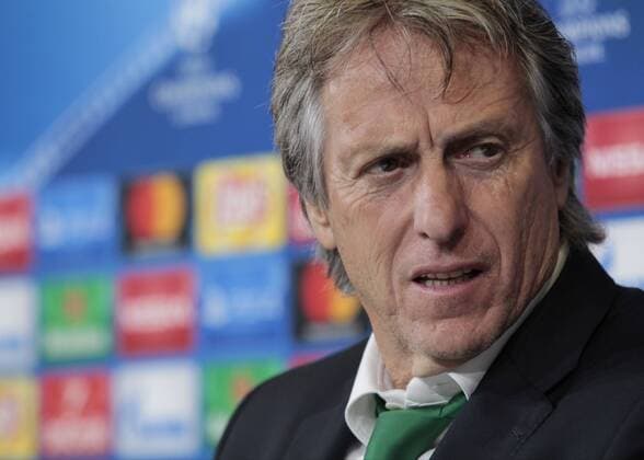 October 17, 2017 - Turin, Italy - Jorge Jesus during the Champions League press conference PK Pressekonferenz before the match between Juventus and Sporrting Clube de Portugal, in Turin, on October 17, 2017 Sporting Clube De Portugal-Press Confference  - ZUMAn230 20171017_zaa_n230_164 Copyright: xLorisxRosellix