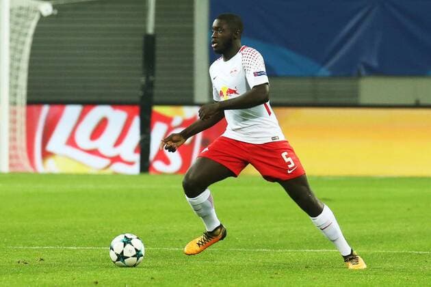 17.10.2017, xkvx, Fussball Champions League, RB Leipzig - FC Porto, emspor, v.l. Dayot Upamecano (RB Leipzig) Leipzig