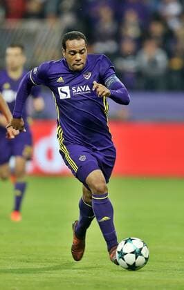 SOCCER - CL, Maribor vs Liverpool MARIBOR,SLOVENIA,17.OCT.17 - SOCCER - UEFA Champions League, group stage, NK Maribor vs Liverpool FC. Image shows Marcos Tavares (Maribor). GEPAxpictures xM.xOberlaender