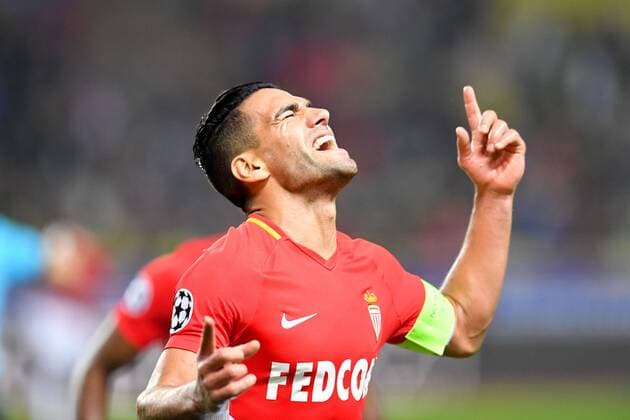 09 RADAMEL FALCAO mon JOIE FOOTBALL Monaco vs Besiktas Ligue des Champions 17 10 2017 FEP Panoramic 