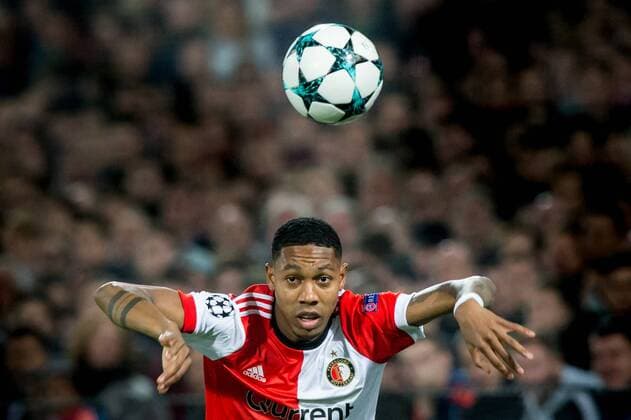 ROTTERDAM - Feyenoord - FC Shakhtar Donetsk , Voetbal , Seizoen 2017 2018 , Champions League , Feijenoord stadion de Kuip , 17-10-2017 , Feyenoord speler Jean-Paul Boetius Feyenoord - Shakhtar  x1763823x