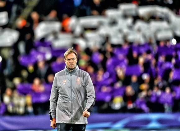 SOCCER - CL, Maribor vs Liverpool MARIBOR,SLOVENIA,17.OCT.17 - SOCCER - UEFA Champions League, group stage, NK Maribor vs Liverpool FC. Image shows head coach Juergen Klopp (Liverpool). GEPAxpictures xM.xOberlaender