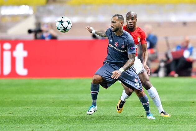 19 DJIBRIL SIDIBE mon 07 Ricardo Quaresma bes FOOTBALL Monaco vs Besiktas Ligue des Champions 17 10 2017 FEP Panoramic 