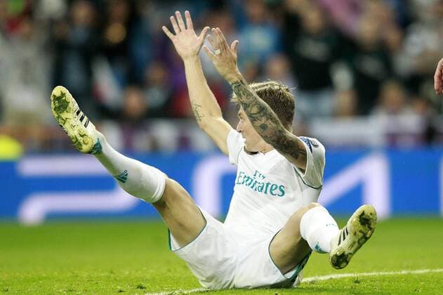 Real Madrid s Toni Kroos during Champions League Group H match 3. October 17,2017.  (2017101717)