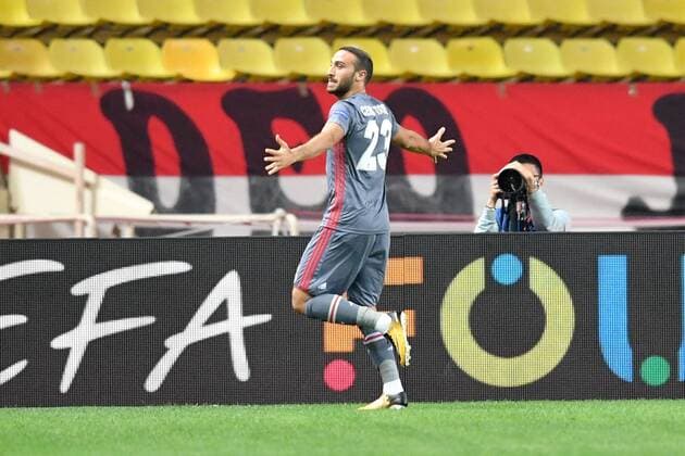 23 Cenk Tosun bes JOIE FOOTBALL Monaco vs Besiktas Ligue des Champions 17 10 2017 FEP Panoramic 