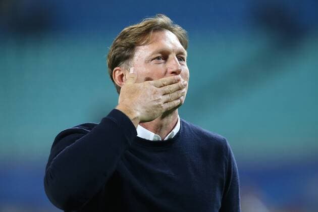 Bilder des Tages - SPORT Trainer Ralph Hasenhüttl (RB Leipzig) - Gruppenspiel G Champions League Saison 2017-2018 RasenBallsport Leipzig vs. FC Porto in der RB Arena in Leipzig - Deutschland, Fußball, Mann, Maenner,17.10.2017