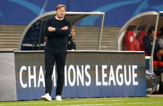 Trainer Ralph Hasenhüttl Einzelbild Freisteller Aktion Fußball Fussball UEFA CL Championsleague Herren Saison 2017 2018 17.10.2017 RB Leipzig RBL vs. FC Porto